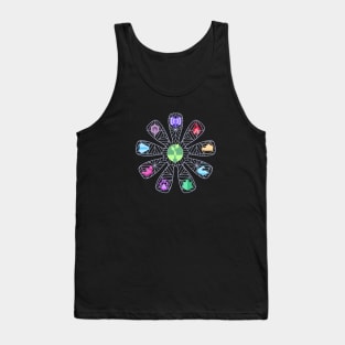 A.I. Flower Symbols Tank Top